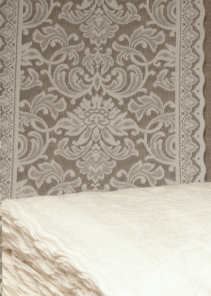 Tudor Nottingham Lace Curtain & Yardage 